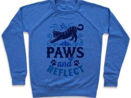 PAWS AND REFLECT (CAT) CREWNECK SWEATSHIRT Sale