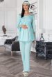 Shopymommy 5353 Sandra 3-Pieces Maternity & Nursing Pajamas With Sale