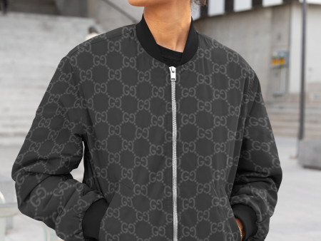 Awe Pattern Female Bomber Jacket Online Sale