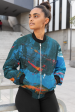 Alfyfn Female Bomber Jacket Fashion