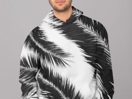 Boemian palms jungle pattern UNISEX Sublimation Hoodie Online