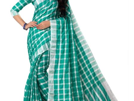 Generic Women s Blended Cotton Linen  Saree Online now