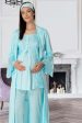 Shopymommy 5353 Sandra 3-Pieces Maternity & Nursing Pajamas With Sale