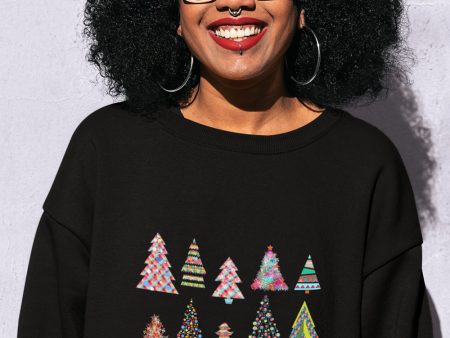 Womens The Christmas Tree Sweatshirt Fashion