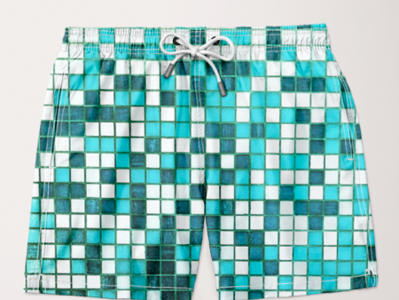 Pool Tiles Shorts For Sale