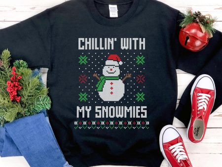 Chilling Christmas Sweatshirt on Sale