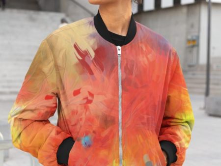 Create Colors Female Bomber Jacket Online Sale