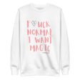 Premium Sweatshirt F*CK NORMAL I WANT MAGIC Online Sale