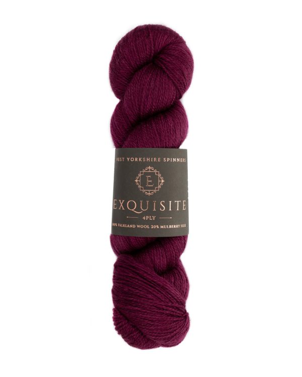 Lanka Exquisite 4PLY 100 g 558 Bordeaux West Yorkshire Spinners For Sale