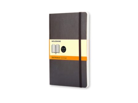 Moleskine Soft Cover Pocket Ruled Notebook Black Sale