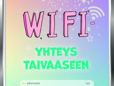 WIFI-yhteys Taivaaseen   Online Sale