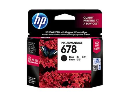 HP 678 Black Ink Cartridge-1 Online now