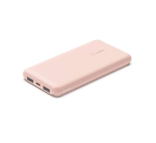 Belkin 3-Port Power Bank 10K (Rose Gold) Online Sale