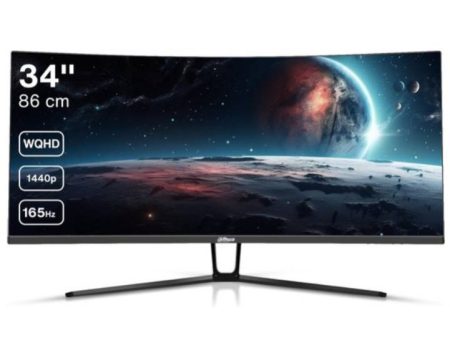 Dahua DHI-LM34-E330C 34 inch 3K UltraHD Plus 165Hz Curved Gaming  Monitor Sale