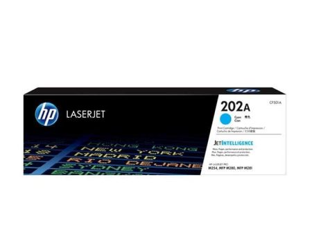 HP 202A Cyan Original LaserJet Toner Cartridge-1 Discount