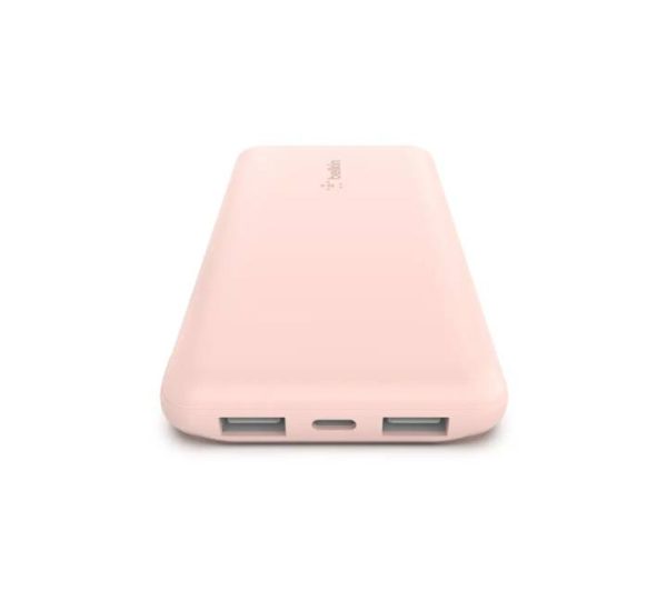 Belkin 3-Port Power Bank 10K (Rose Gold) Online Sale